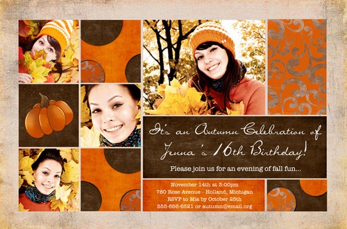 приглашение на 16-летие